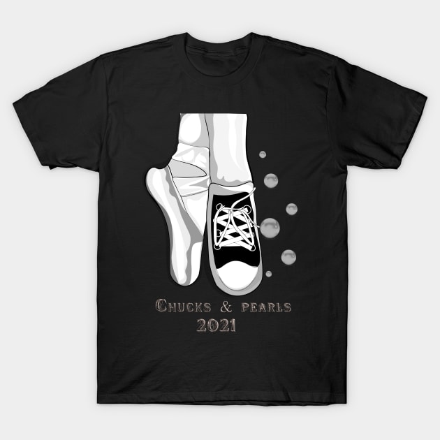 Chucks and Pearls 2021 T-Shirt by SoulVector
